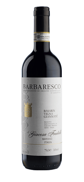 Barbaresco Basarin "Vigna Gianmatè" DOCG 2018