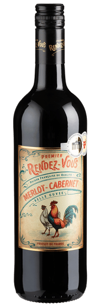 Premier Rendez-Vous Merlot Cabernet Sauvignon - 2020 - Les Producteurs Réunis - Französischer Rotwein