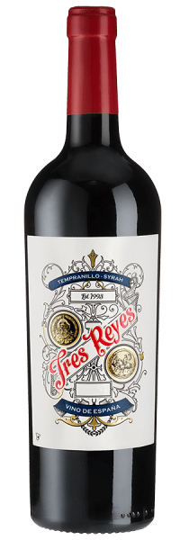 Tres Reyes Tempranillo-Syrah - 2019 - Bodegas Tres Reyes - Spanischer Rotwein