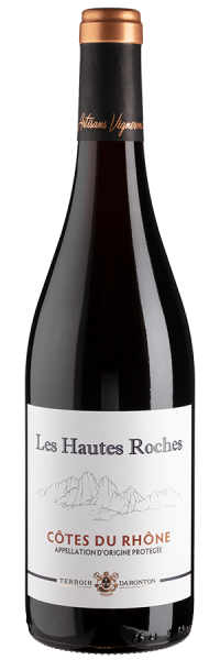 Les Hautes Roches Côtes du Rhône - 2019 - Terroir Daronton Rhonea -  Französischer Rotwein hier online kaufen bei | Rotweine