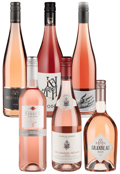 6er-Probierpaket Rosé - Weinpakete
