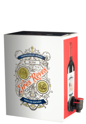 Tres Reyes Tempranillo-Syrah Bag-in-Box - 3