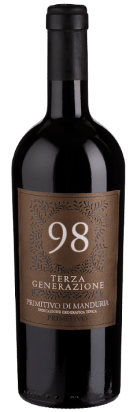 Terza Generazione 98 Primitivo di Manduria - 2020 - Casa Vinicola Botter - Italienischer Rotwein