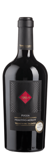 Zolla Primitivo-Merlot - 2018 - Farnese Vini - Italienischer Rotwein