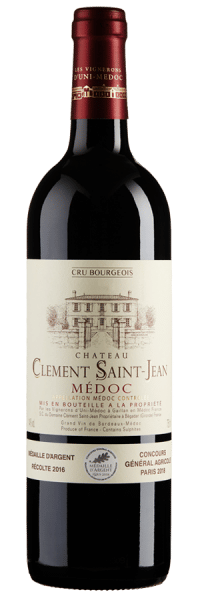 Château Clement Saint-Jean - 2018 - Les Vignerons d'Uni-Medoc - Französischer Rotwein