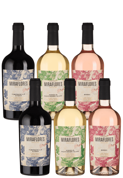 6er-Probierpaket Bio & Vegan Miraflores - Weinpakete