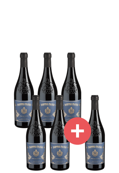 5+1-Paket Doppio Passo Primitivo Salento - Weinpakete