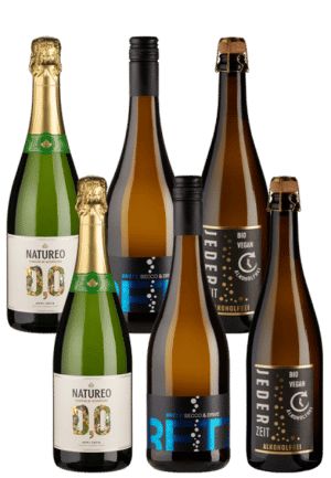 6er-Paket Alkoholfreie Prickler - Weinpakete