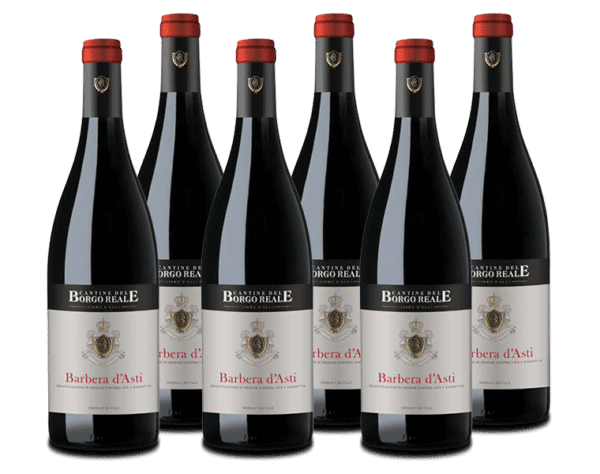 Paket mit 6 Flaschen Barbera d'Asti DOCG