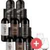 8er-Paket Best of Primitivo + 2er-Set Schott-Zwiesel Taste Gläser - Weinpakete