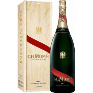 MUMM CORDON ROUGE CHAMPAGNER - JEROBOAM- MIT ETUI