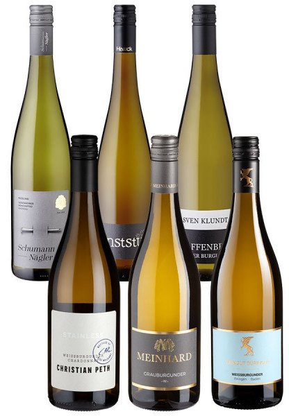 6er-Paket Deutsche Rebsortenvielfalt - Weinpakete