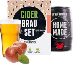 braufaesschen | Geschenk für Frauen | Cider-Brauset Apfel | Apfelwein zum selber Machen | In nur 7 Tagen trinkfertig Frauen