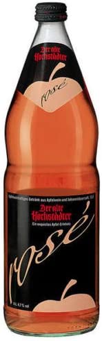 Der alte Hochstädter Rose Apfelwein 6 x 1 l, inkl. 0, 90 € Pfand, MEHRWEG