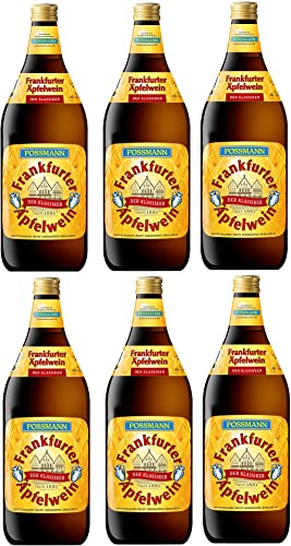 POSSMANN Frankfurter Apfelwein Der Klassiker 6 x 1 Liter inkl. 0,90€ MEHRWEG Pfand