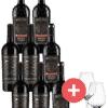 8er-Paket Best of Primitivo + GRATIS 2er-Set Schott-Zwiesel Taste Gläser - Weinpakete