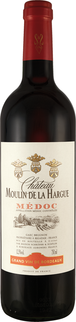 Château Moulin de la Hargue Médoc AOC 2016