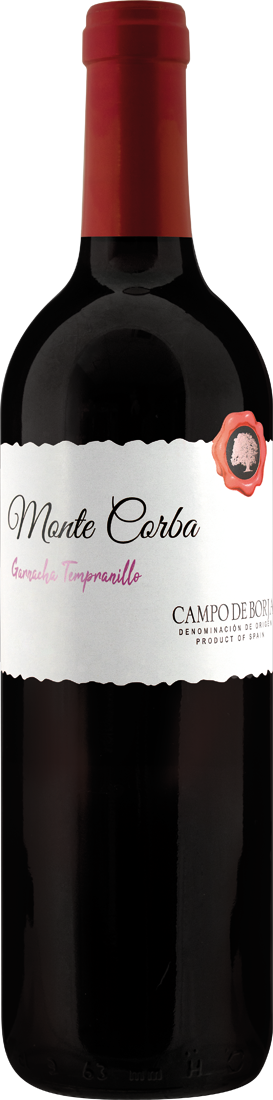 Bodegas Aragonesas Monte Corba Garnacha-Tempranillo D.O. 2021