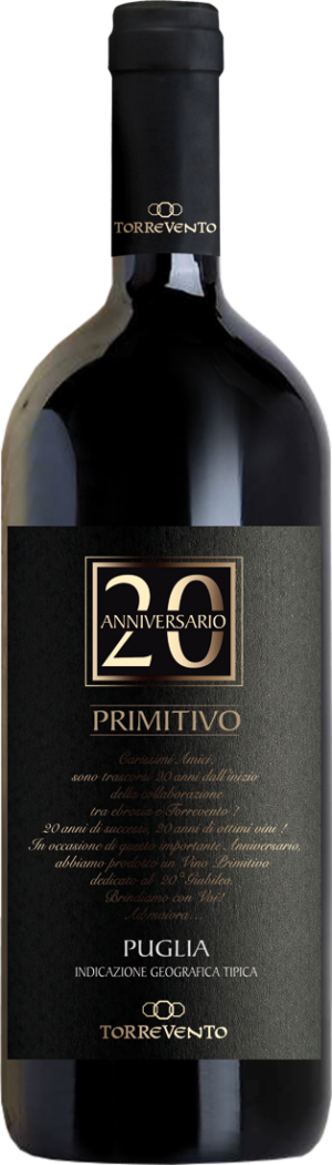 Torrevento Primitivo 20 Anniversario IGT 1