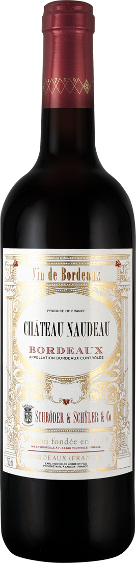 Schröder & Schÿler Château Naudeau Rouge AOC 2019