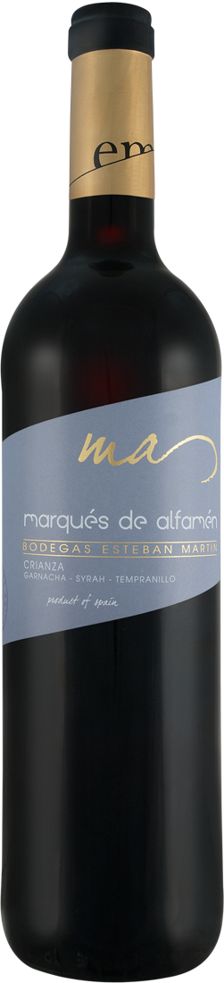 Bodegas Esteban Marqués de Alfamén Crianza DOP 2017