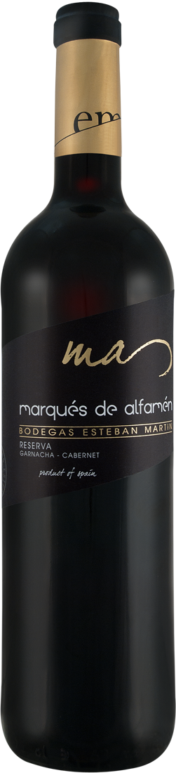 Bodegas Esteban Marqués de Alfamén Reserva DOP 2017