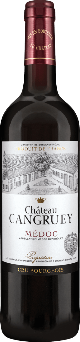 Château Cangruey Médoc Cru Bourgeois AOC 2015