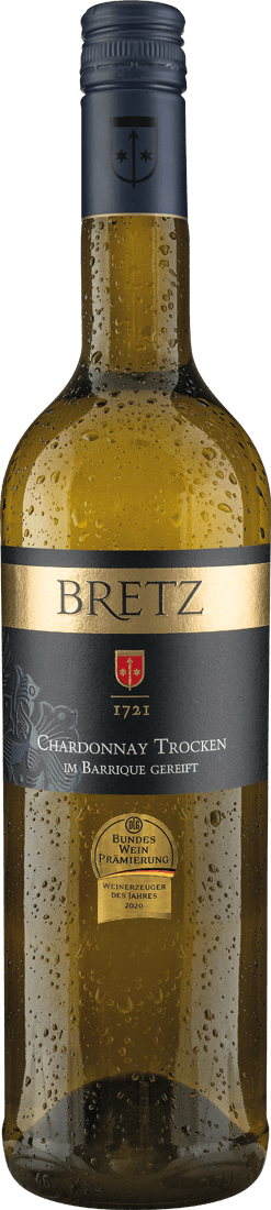 Bretz Chardonnay im Barrique 2020