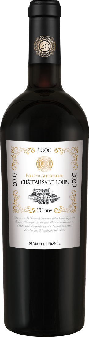 Château Saint-Louis Réserve Anniversaire 20 ans AOP 2018