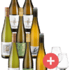 8er-Paket Deutsche Klassiker + 2er-Set Schott-Zwiesel Gläser - Weinpakete