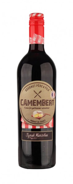 Camembert Rotwein halbtrocken 2018
