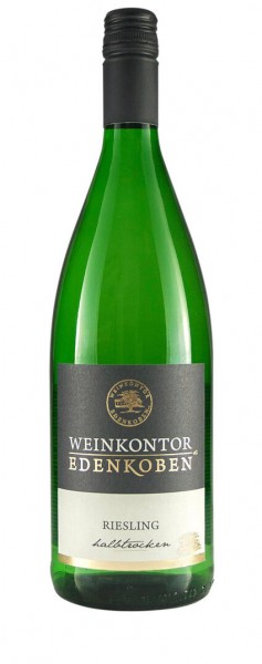 Weinkontor Edenkoben Riesling QbA halbtrocken Liter 2021