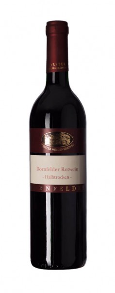 Forster Winzerverein Dornfelder Rotwein halbtrocken 2020