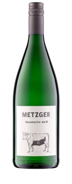 Weingut Metzger Hausmarke Weiß Liter 2021