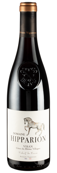 Domaine Hipparion Côtes du Rhône Villages Visan - 2020 - Terroir Daronton Rhonea - Französischer Rotwein