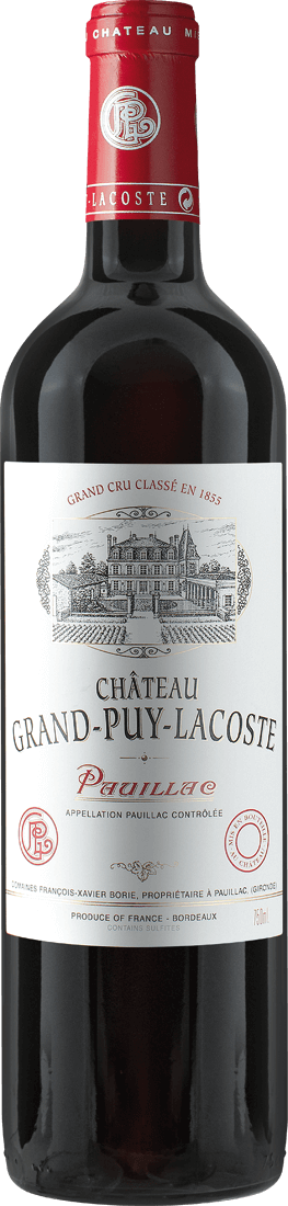 Château Grand Puy Lacoste Cinquième Cru Classé AOC 2010