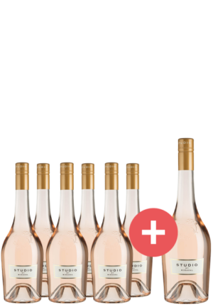 6er-Paket Studio by Miraval + GRATIS Magnumflasche - Weinpakete