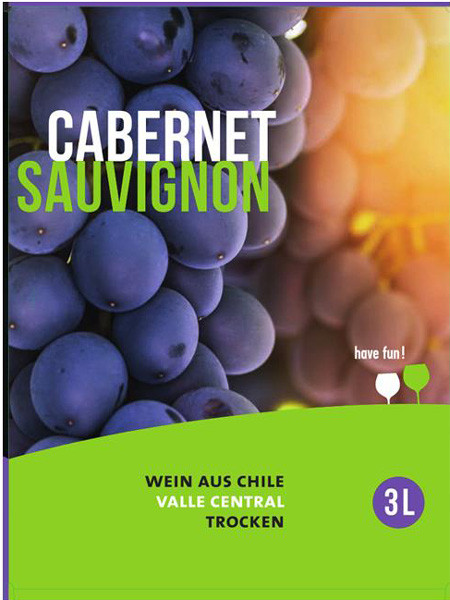 Weinkellerei Einig-Zenzen Cabernet Sauvignon Rotwein trocken Bag in Box 3 l