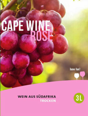 Weinkellerei Einig-Zenzen Cape Wine Roséwein trocken Bag in Box 3 l