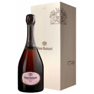 CHAMPAGNER DOM RUINART ROSE 2009 - CAISSE BOIS