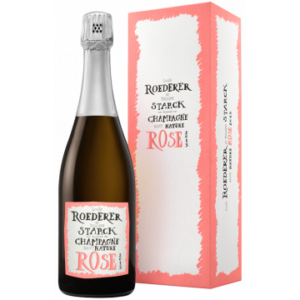 CHAMPAGNER LOUIS ROEDERER - BRUT NATURE ROSE 2015 - GESCHENKSET