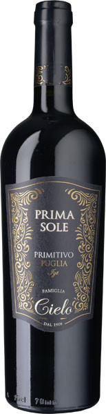Cielo Primasole Primitivo Di Puglia Rotwein trocken 0