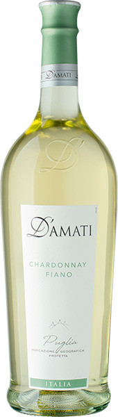 D'Amati Chardonnay Fiano Weißwein trocken 1 l