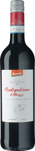 Montepulciano d'Abruzzo Demeter/Bio Rotwein trocken 0