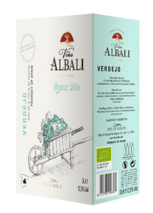 Felix Solis Vina Albali Verdejo Bio Weißwein trocken Bag in Box 3 l