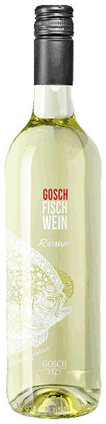 Gosch Fisch Wein Rivaner Weißwein trocken 0