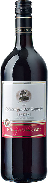 Heinrich Hansjakob Spätburgunder Rotwein trocken 1 l