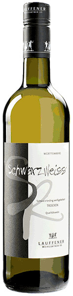 Lauffener Schwarz/Weiss Schwarzriesling Weißwein trocken 0