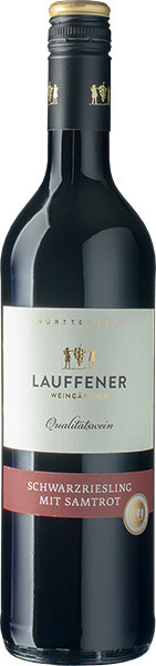 Lauffener Schwarzriesling mit Samtrot Rotwein lieblich 0