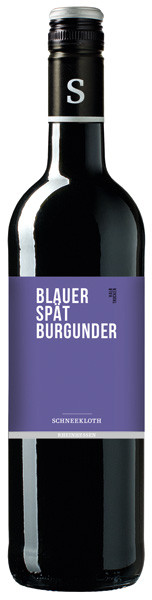 Schneekloth Blauer Spätburgunder Rotwein halbtrocken 0